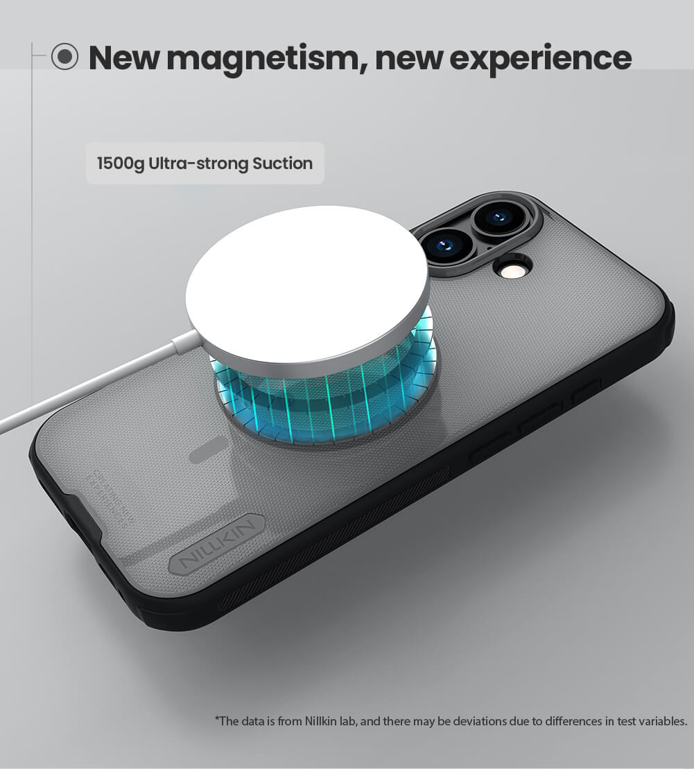 Чехол-крышка NILLKIN для Apple iPhone 17 6.3 (2025) (серия Frosted shield Pro Magnetic case Clear version)